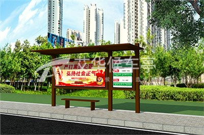 [20.6.21]山西公交候車(chē)亭項(xiàng)目發(fā)貨