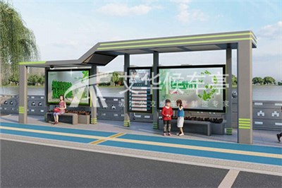 [20.11.19]無(wú)錫市智能公交候車亭發(fā)貨